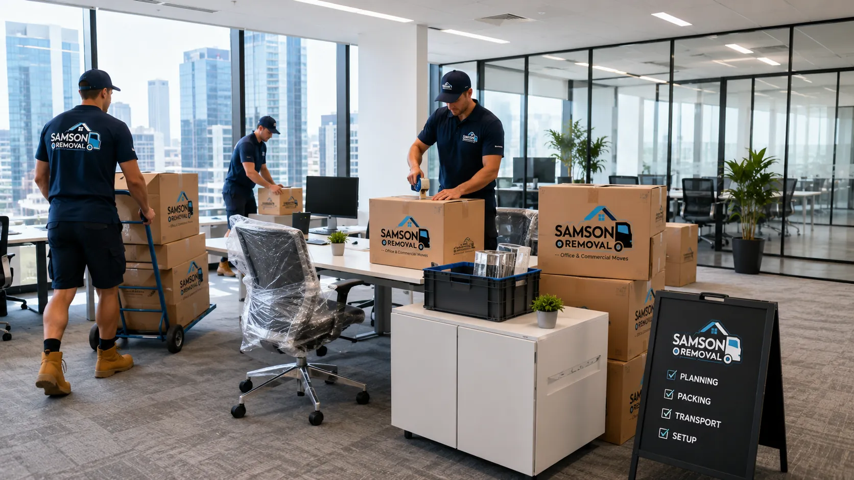 Office and commercial removals